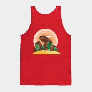 Sun in the desert ! Tank Top